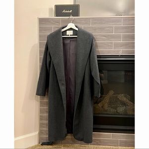 Oak+Fort Dark Grey Coat Small